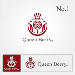 drkigawa (drkigawa)さんのパワーストーンショップ「QueenBerry」のロゴデザインへの提案