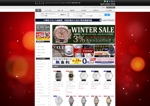 ジムクリ (jimcuri)さんの高級腕時計販売サイトのクリスマスセール用 背景バナー制作への提案