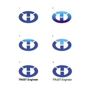 ロゴ研究所 (rogomaru)さんの磁気探査会社「株式会社トラストエンジニア」のロゴへの提案