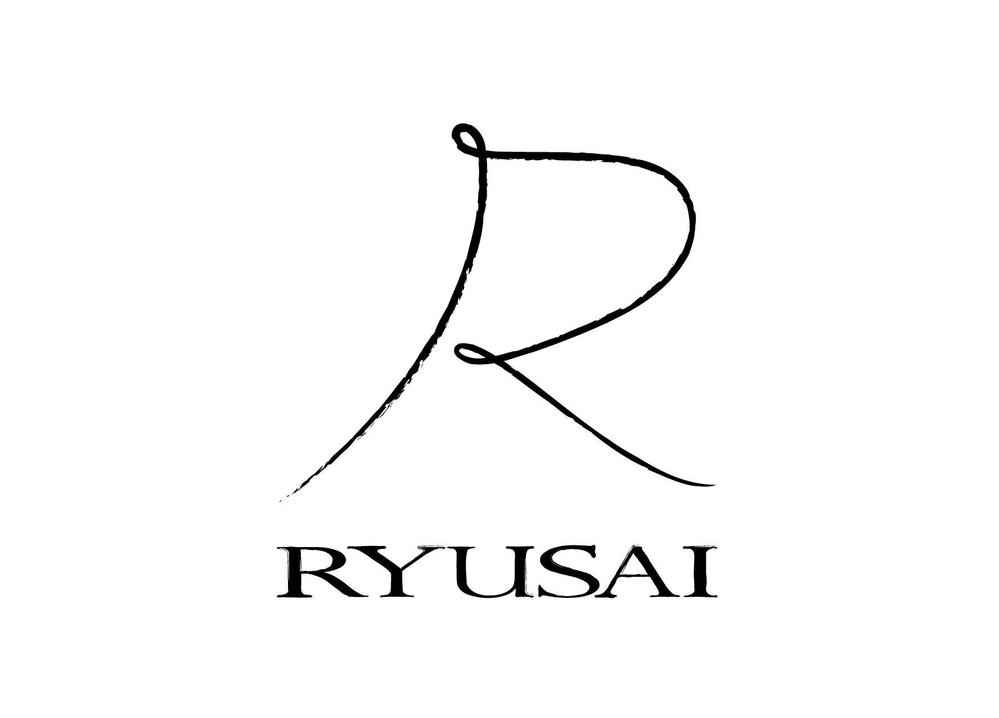 「RYUSAI」のロゴ作成