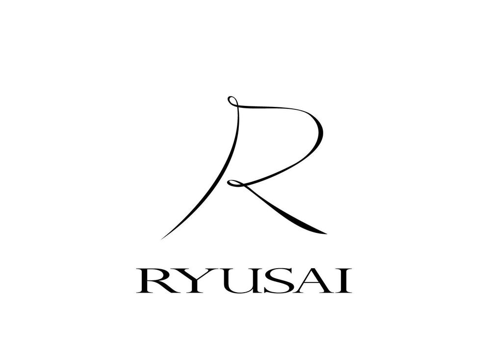 「RYUSAI」のロゴ作成