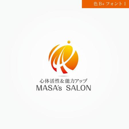 tikaさんの心身を元気にする施術所「心体活性＆能力アップ MASA's SALON」のロゴへの提案