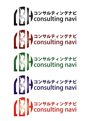 さんの「LBH) コンサルティングナビ」のロゴ作成への提案