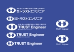 ロゴ研究所 (rogomaru)さんの磁気探査会社「株式会社トラストエンジニア」のロゴへの提案