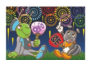 fujiyouさんの暑中ハガキのイラストへの提案