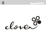 HappyWaffle (HappyWaffle)さんのファッションブランド【clover】のロゴ作成への提案