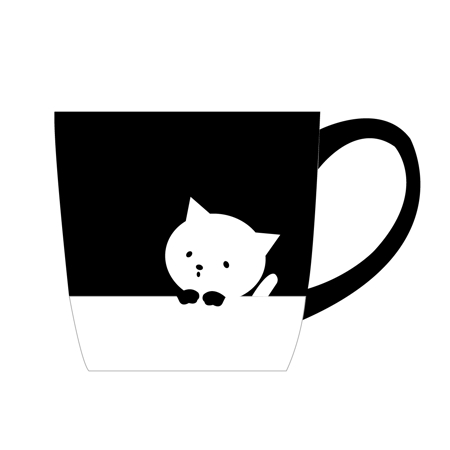 Chiharu10さんの事例 実績 提案 マグカップデザイン用ネコのキャラクターイラスト リアルなモノから 都 クラウドソーシング ランサーズ