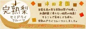 kazuki (kazukio0o0o)さんの梨のセミドライフルーツのラベルデザインへの提案