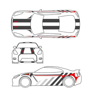 ゆっぴぃ (yuppy0522)さんのレーシングカーのカラーリングデザインへの提案