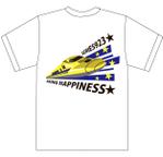 aurantium (aurantium)さんのドクターイエロー新幹線Tシャツのバックプリントのデザインへの提案