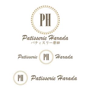 Y-Seto(freekick) (freekick)さんのお菓子店「パティスリー原田　Patisserie Harada」のロゴへの提案