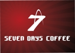 やるぞう (yaruzou)さんのカフェ「SEVEN DAYS COFFEE」のロゴへの提案