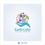 designLabo (d-31n)さんのリラクゼーションサロン「EARTH COLOR」のロゴへの提案