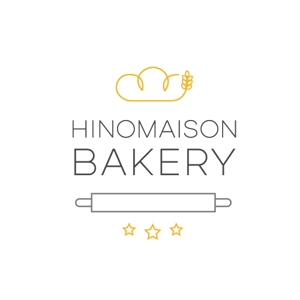 いとデザイン / ajico (ajico)さんのパン屋『HINOMAISON BAKERY』の店名デザイン（ロゴ）への提案