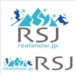 kozyさんのゲレンデ情報サイト「RSJ realsnow.jp」のロゴ作成への提案