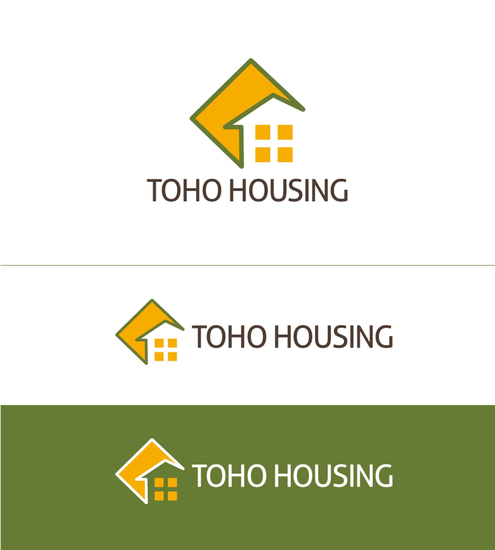 不動産会社「TOHO HOUSING」のロゴ