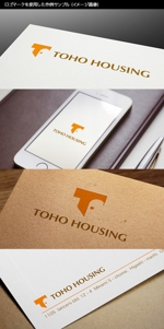 Thunder Gate design (kinryuzan)さんの不動産会社「TOHO HOUSING」のロゴへの提案