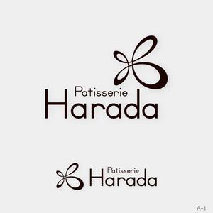 masa07070 (masa07070)さんのお菓子店「パティスリー原田　Patisserie Harada」のロゴへの提案