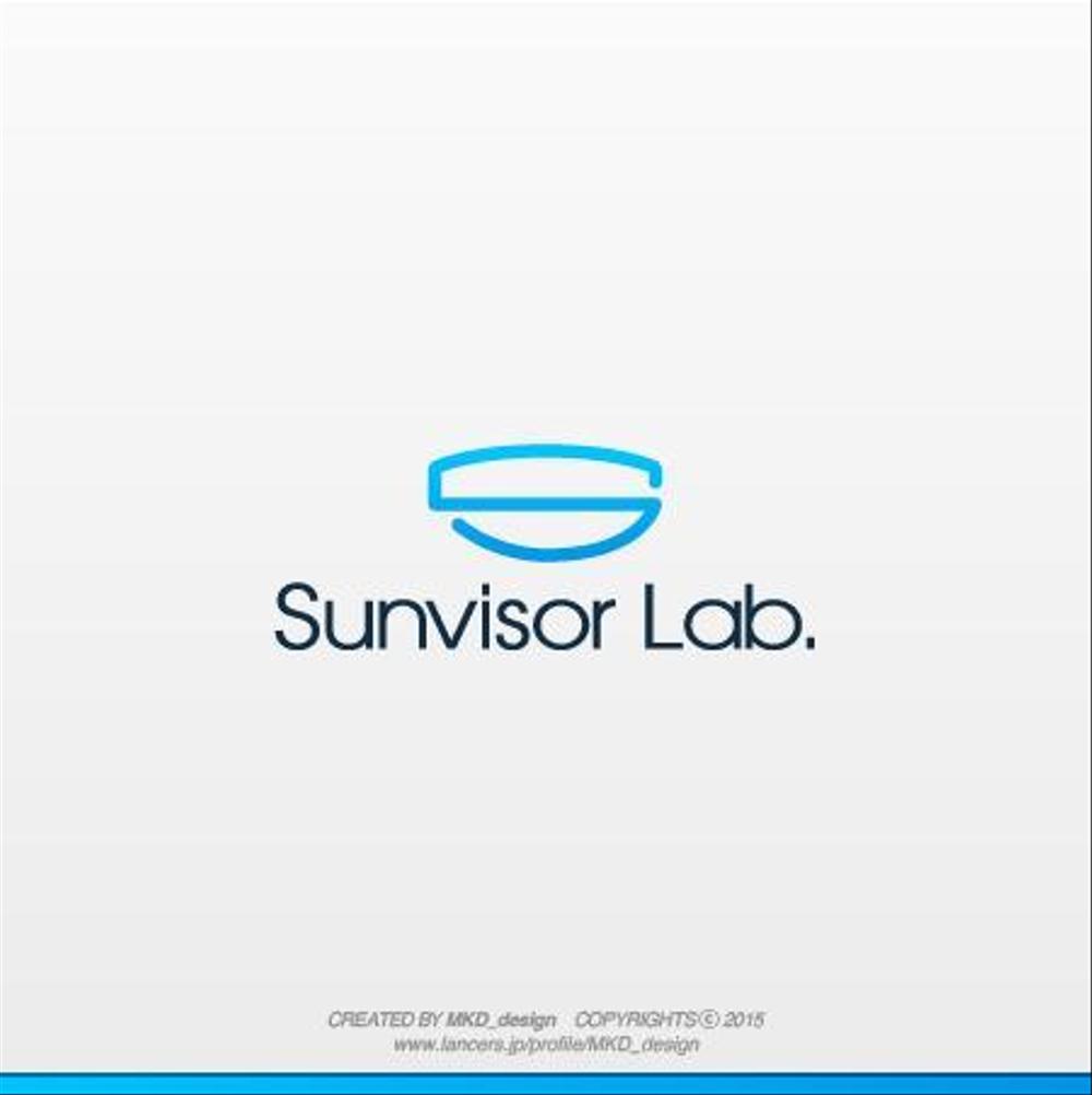 個人事業の屋号「Sunvisor Lab.」のロゴ