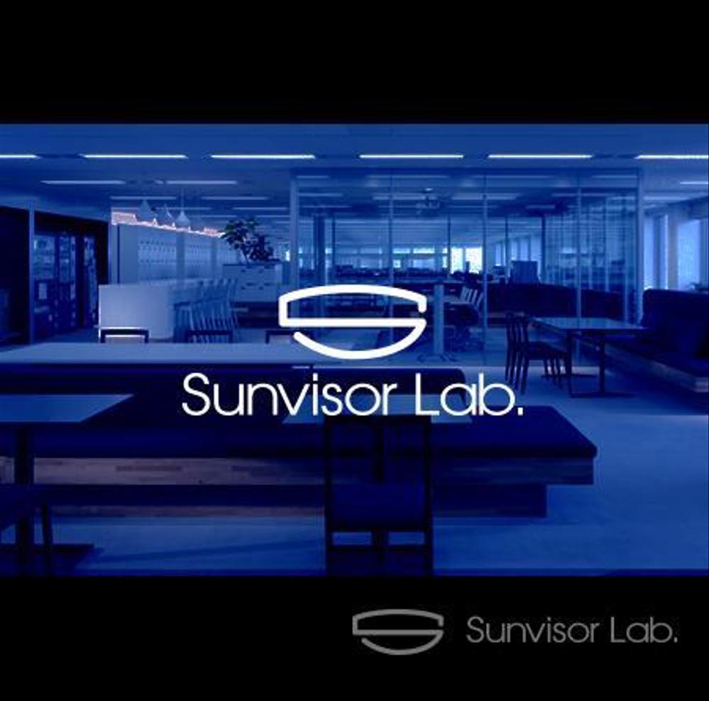 個人事業の屋号「Sunvisor Lab.」のロゴ