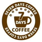 itaba (bacchi)さんのカフェ「SEVEN DAYS COFFEE」のロゴへの提案