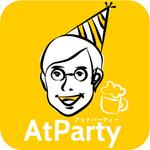 SHOKO UMENO (ume_47)さんの宴会のお店探し＆予約代行サイト　”アットパーティー”のロゴへの提案