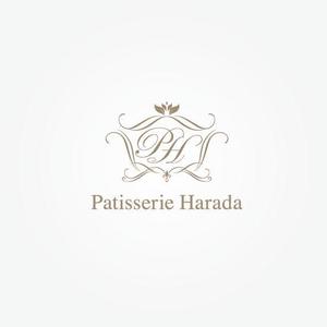 tikaさんのお菓子店「パティスリー原田　Patisserie Harada」のロゴへの提案