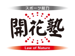 山田アートワークス　山田のりやす (ArtWorks)さんの「スポーツ能力開花塾　Law of Nature」のロゴ作成への提案