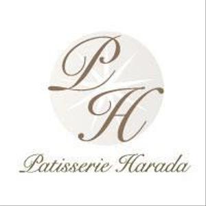 nekonomoca (rua11rei)さんのお菓子店「パティスリー原田　Patisserie Harada」のロゴへの提案