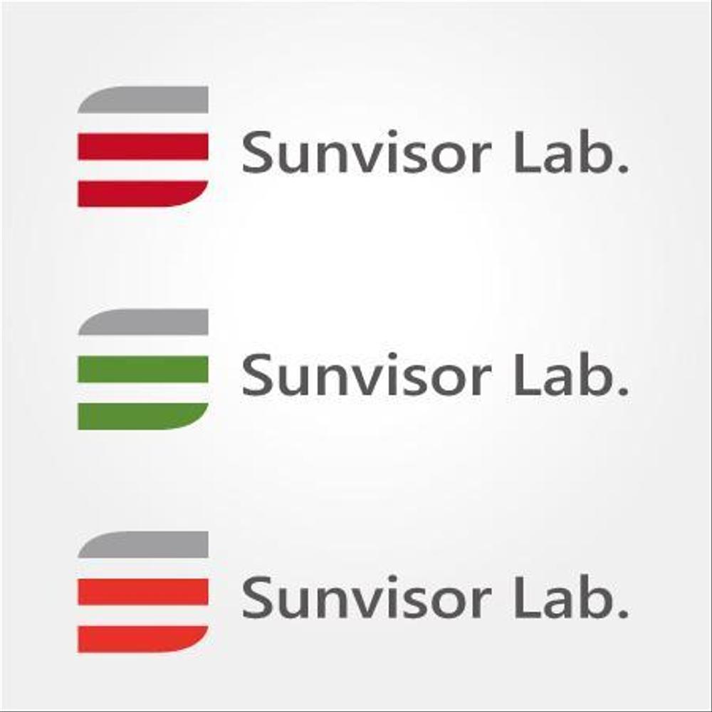 個人事業の屋号「Sunvisor Lab.」のロゴ