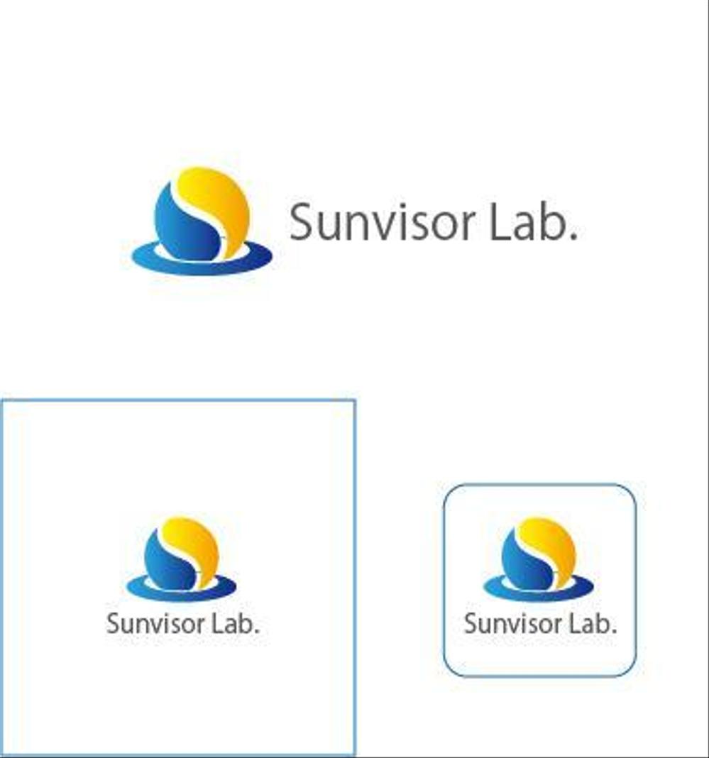 個人事業の屋号「Sunvisor Lab.」のロゴ