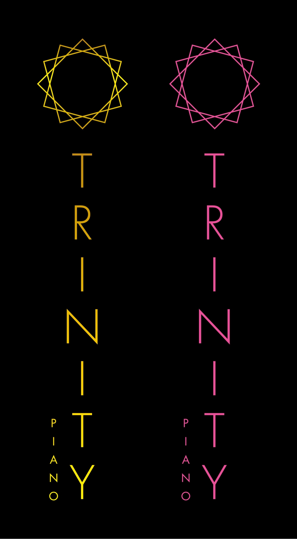 新商品「TRINITY」のロゴ作成