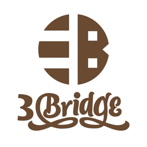 竜の方舟 (ronsunn)さんの雑貨・スマホ・ガジェット関連「3Bridge」の企業ロゴデザイン依頼への提案