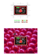 岡部かおり (okabe_k)さんの急募！フルーツトマトのシールデザイン（社名ロゴ込み）への提案