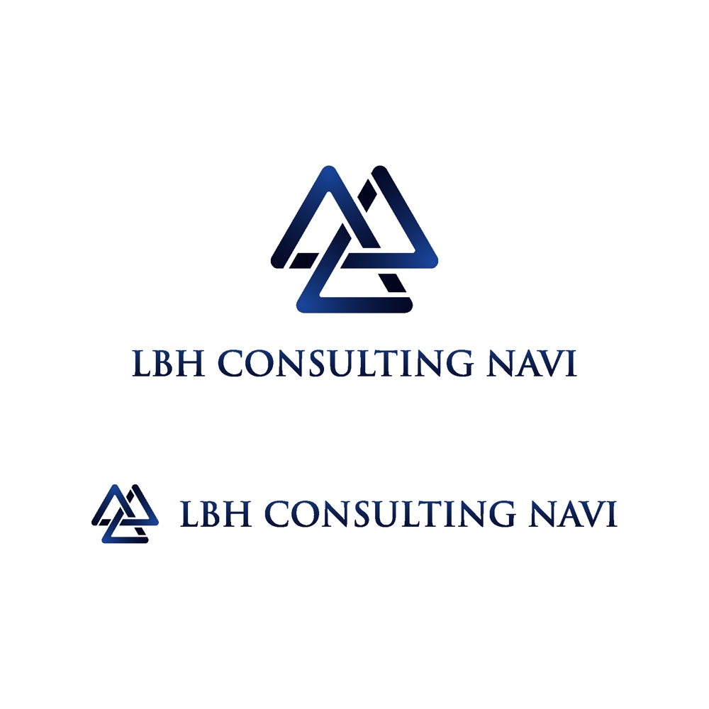 「LBH) コンサルティングナビ」のロゴ作成