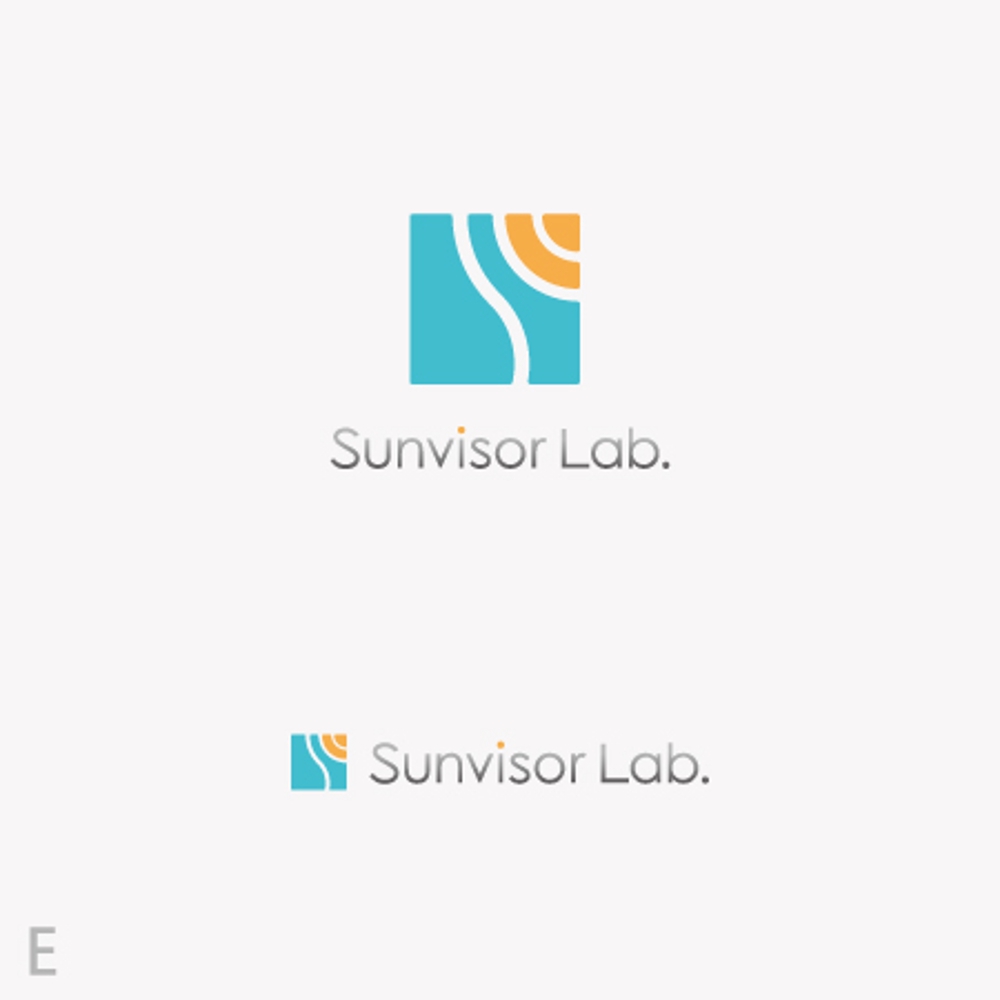 個人事業の屋号「Sunvisor Lab.」のロゴ
