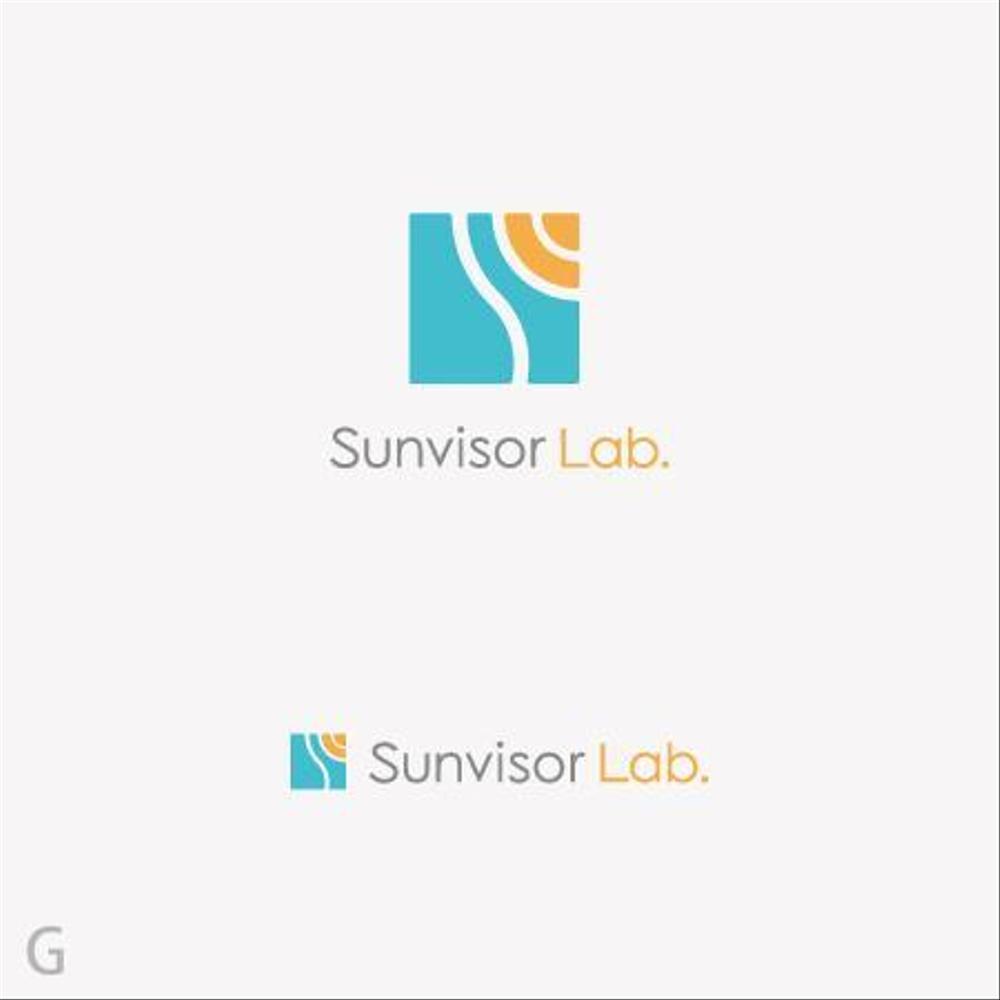 個人事業の屋号「Sunvisor Lab.」のロゴ