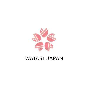 Wells4a5 (Wells4a5)さんの海外向けアパレルショップサイト　「WATASI JAPAN]のロゴへの提案