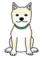yu_0077さんの犬の情報サイトのキャラクター「柴犬」のイラスト作成への提案
