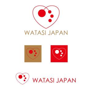 Y-Seto(freekick) (freekick)さんの海外向けアパレルショップサイト　「WATASI JAPAN]のロゴへの提案