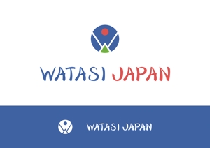 kagura9 (kagura9)さんの海外向けアパレルショップサイト　「WATASI JAPAN]のロゴへの提案