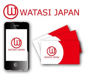 King_J (king_j)さんの海外向けアパレルショップサイト　「WATASI JAPAN]のロゴへの提案