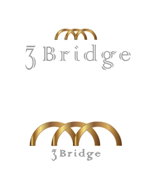 Kworks (kamisetup)さんの雑貨・スマホ・ガジェット関連「3Bridge」の企業ロゴデザイン依頼への提案