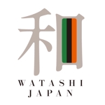 taguriano (YTOKU)さんの海外向けアパレルショップサイト　「WATASI JAPAN]のロゴへの提案