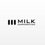 株式会社ティル (scheme-t)さんの「MILK CORPORATION株式会社」のロゴ作成への提案