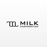 株式会社ティル (scheme-t)さんの「MILK CORPORATION株式会社」のロゴ作成への提案
