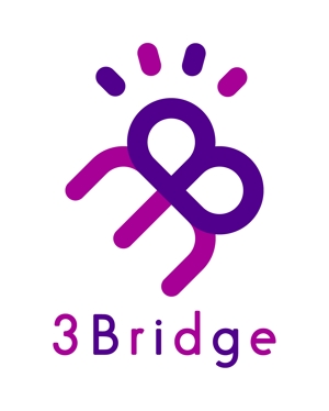 chanlanさんの雑貨・スマホ・ガジェット関連「3Bridge」の企業ロゴデザイン依頼への提案