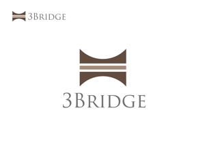 TAD (Sorakichi)さんの雑貨・スマホ・ガジェット関連「3Bridge」の企業ロゴデザイン依頼への提案