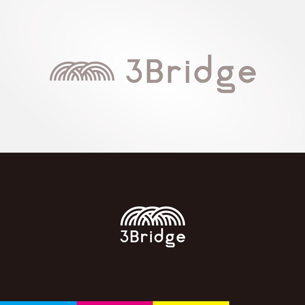 雑貨・スマホ・ガジェット関連「3Bridge」の企業ロゴデザイン依頼