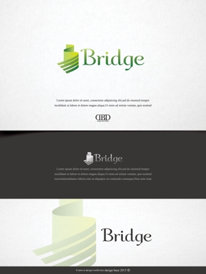 Design-Base ()さんの雑貨・スマホ・ガジェット関連「3Bridge」の企業ロゴデザイン依頼への提案